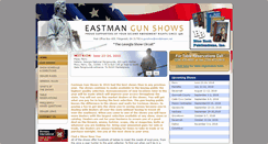 Desktop Screenshot of eastmangunshows.com